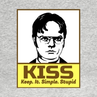 K.I.S.S. Dwight Schrute T-Shirt